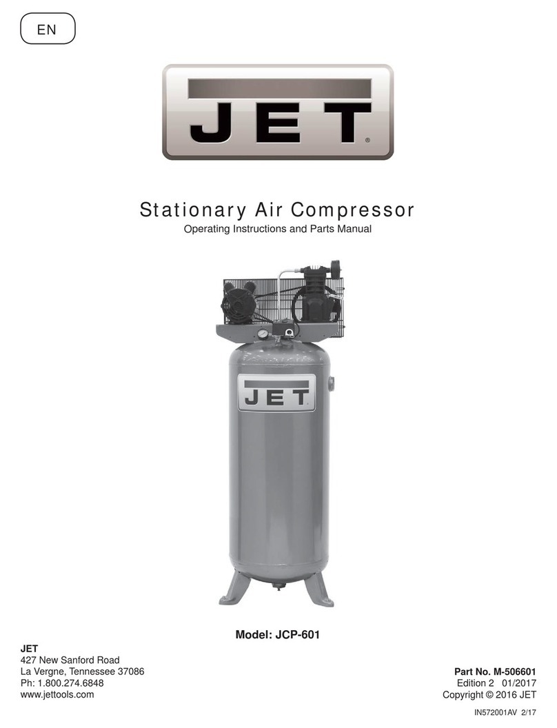 Jet JCP-601 Service manual