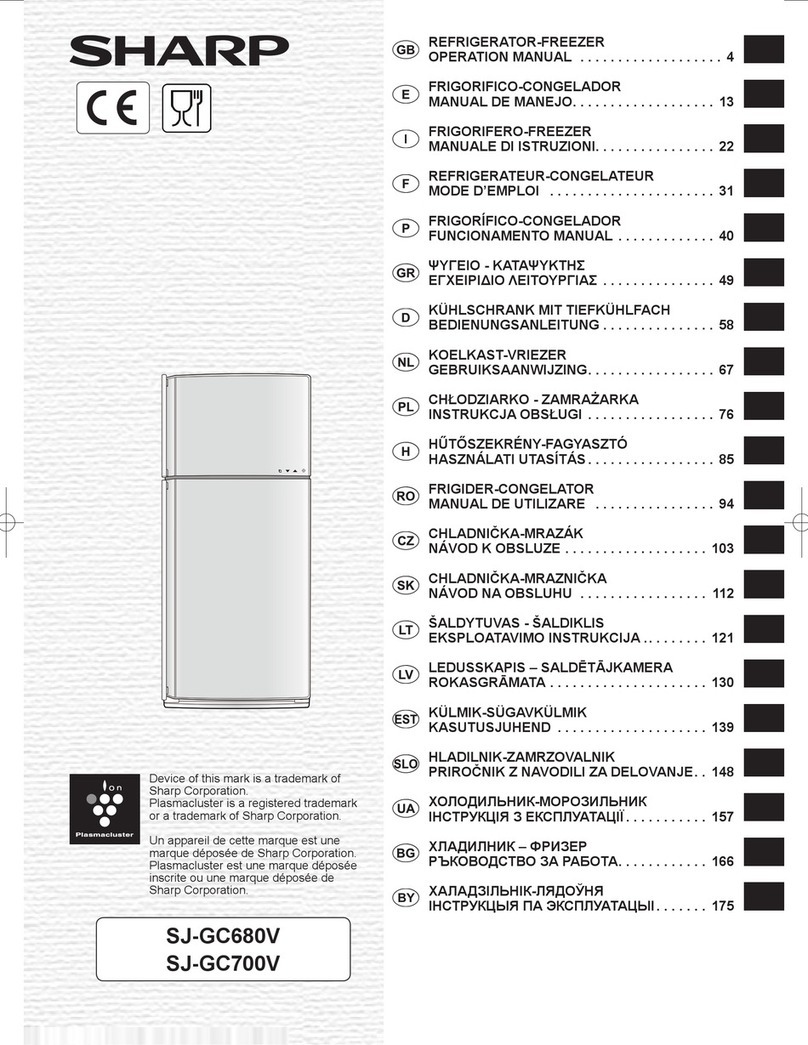 Sharp SJ-GC680V User manual