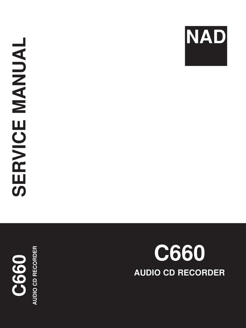 NAD C660 Service manual NAD C660 Service manual