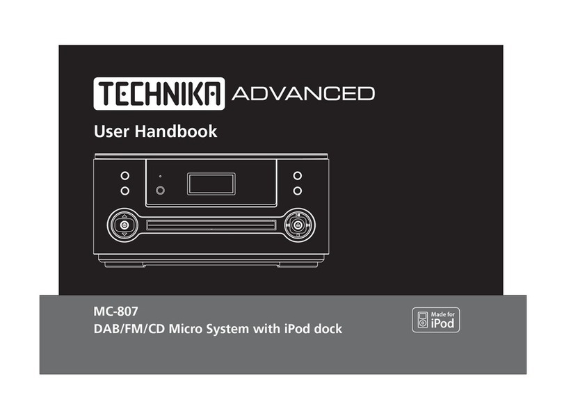 technika advanced MC-807 User handbook