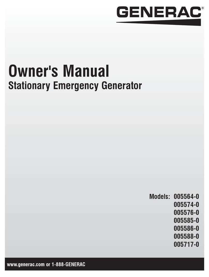 Generac Power Systems 005564-0 User manual