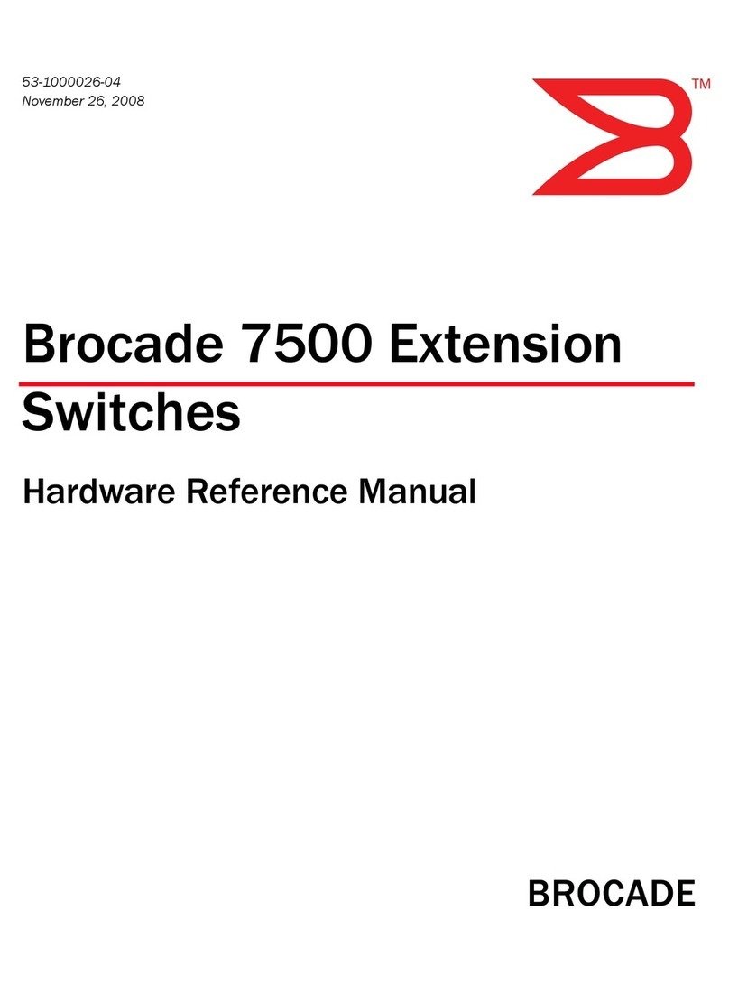 Brocade Communications Systems 7500 Extension Quick user guide