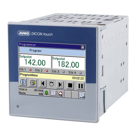 JUMO DICON touch User manual