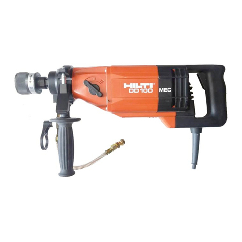 Hilti DD100 MEC User manual Hilti DD100 MEC User manual