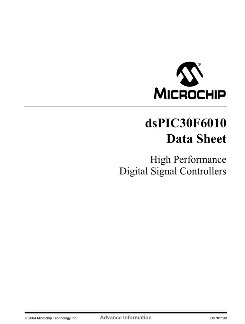 Microchip Technology dsPIC30F6010 User manual