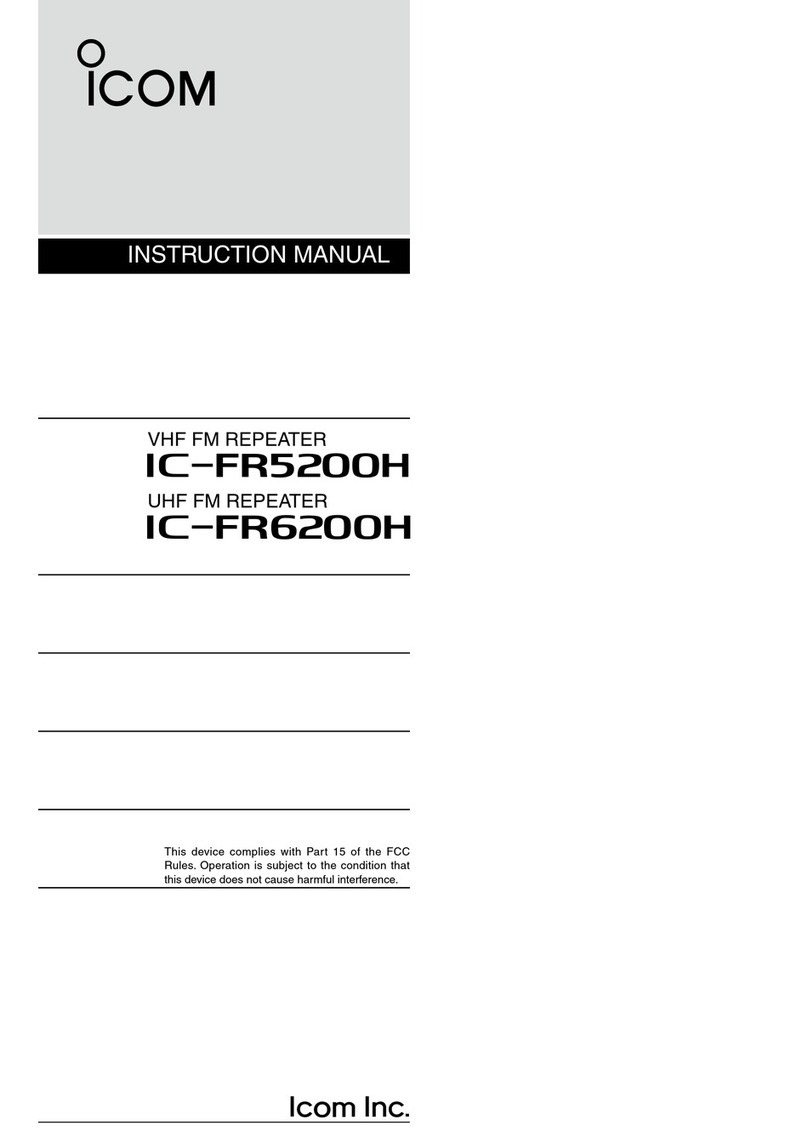 Icom iFR5200H User manual