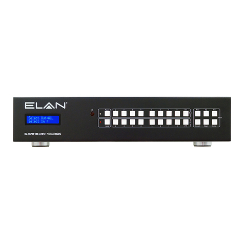 Elan EL-4KPM-V66-A1812 User manual