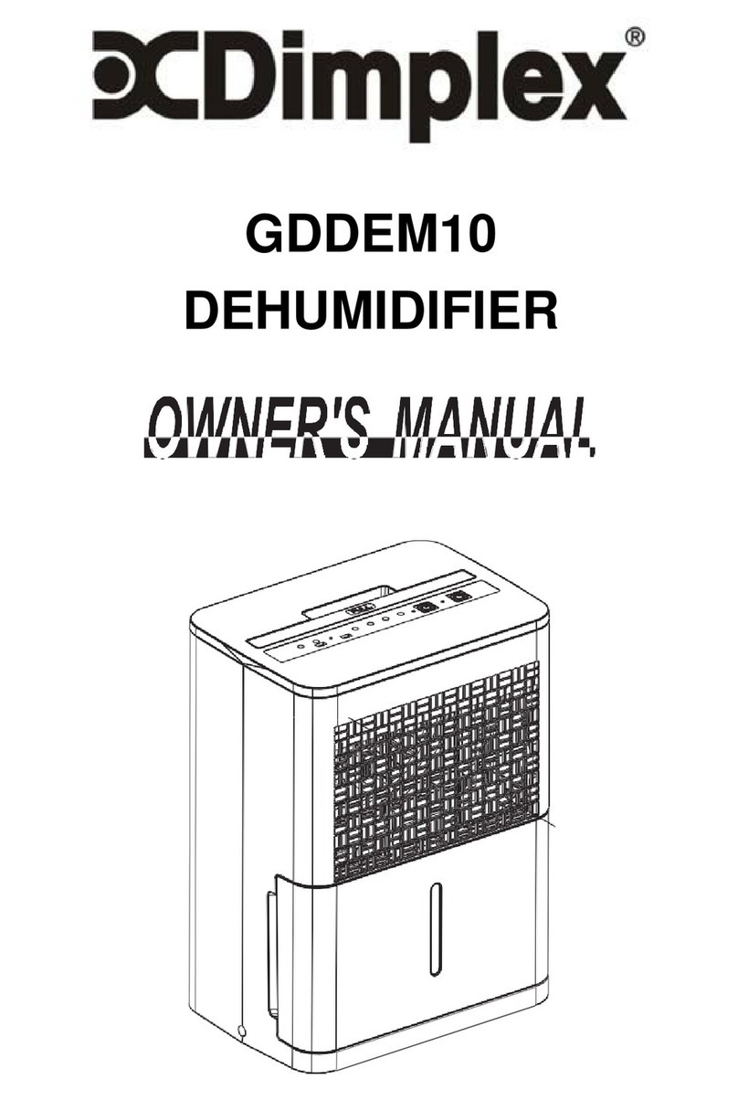 Dimplex GDDEM10 User manual