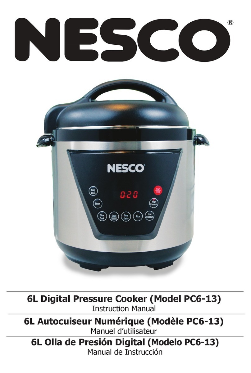 Nesco PC6-13 User manual