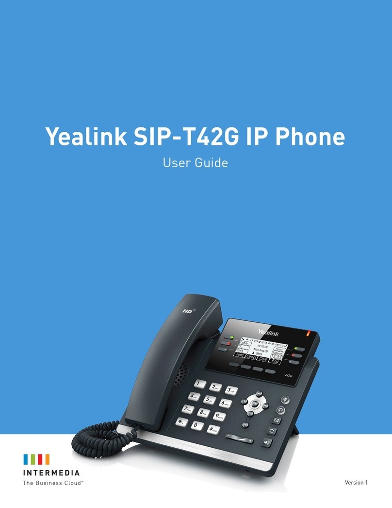 Yealink Yealink SIP-T42G user guide