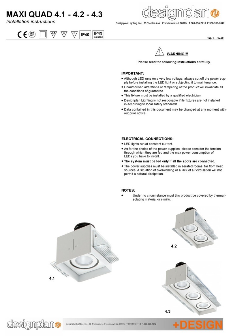 Designplan MAXI QUAD 4.1 installation instructions