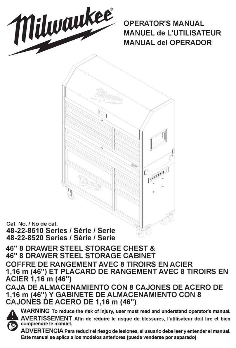 Milwaukee 48-22-8510 series Operator's manual