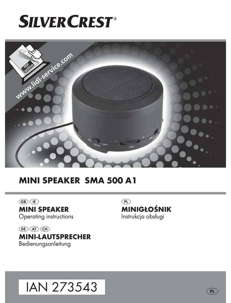 Silvercrest SMA 500 A1 User manual
