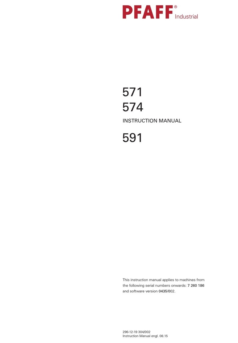 Pfaff 571 User manual Pfaff 571 User manual