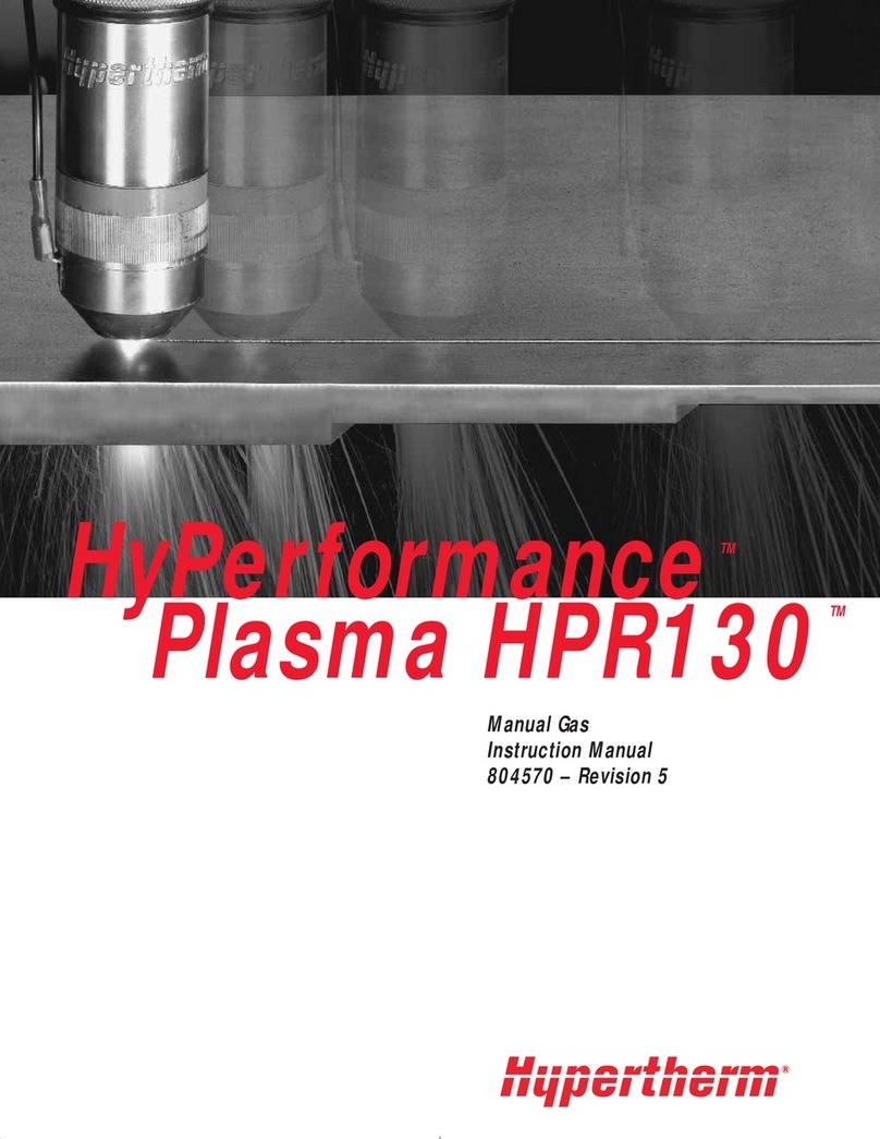Hypertherm HPR130 User manual