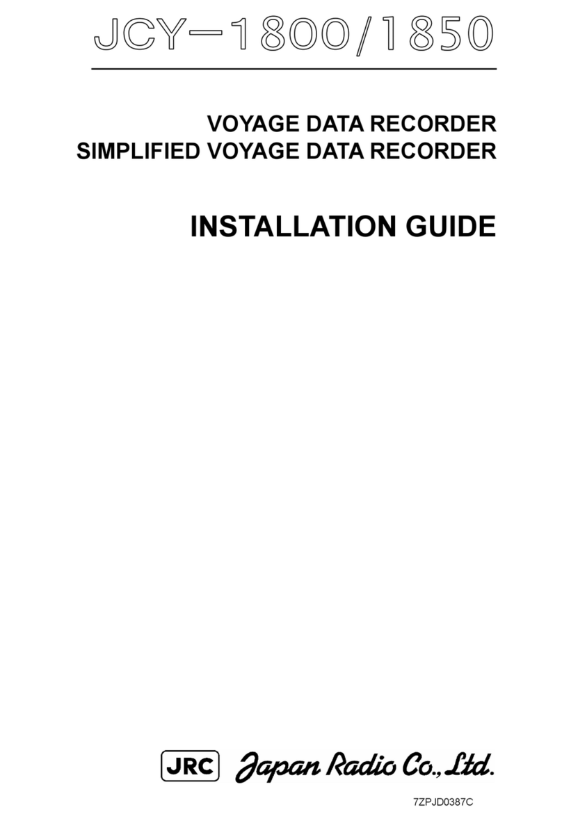 JRC JCY-1800 - User manual