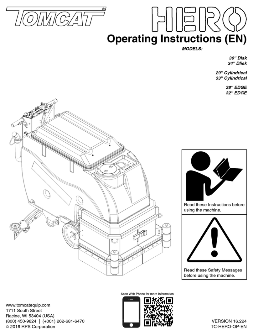 Tomcat Hero 30'' DISK operating instructions