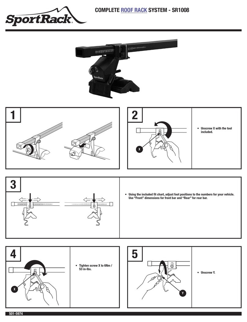 SportRack SR1008 installation instructions