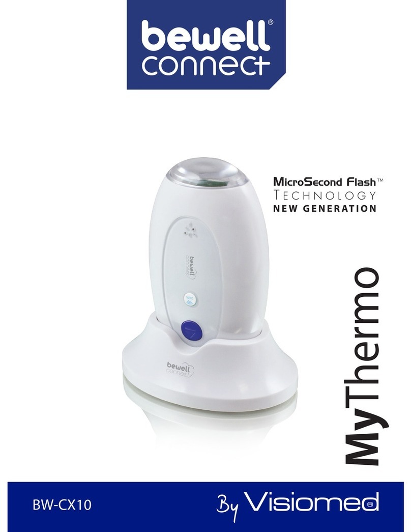 bewell connect MyThermo BW-CX10 user manual