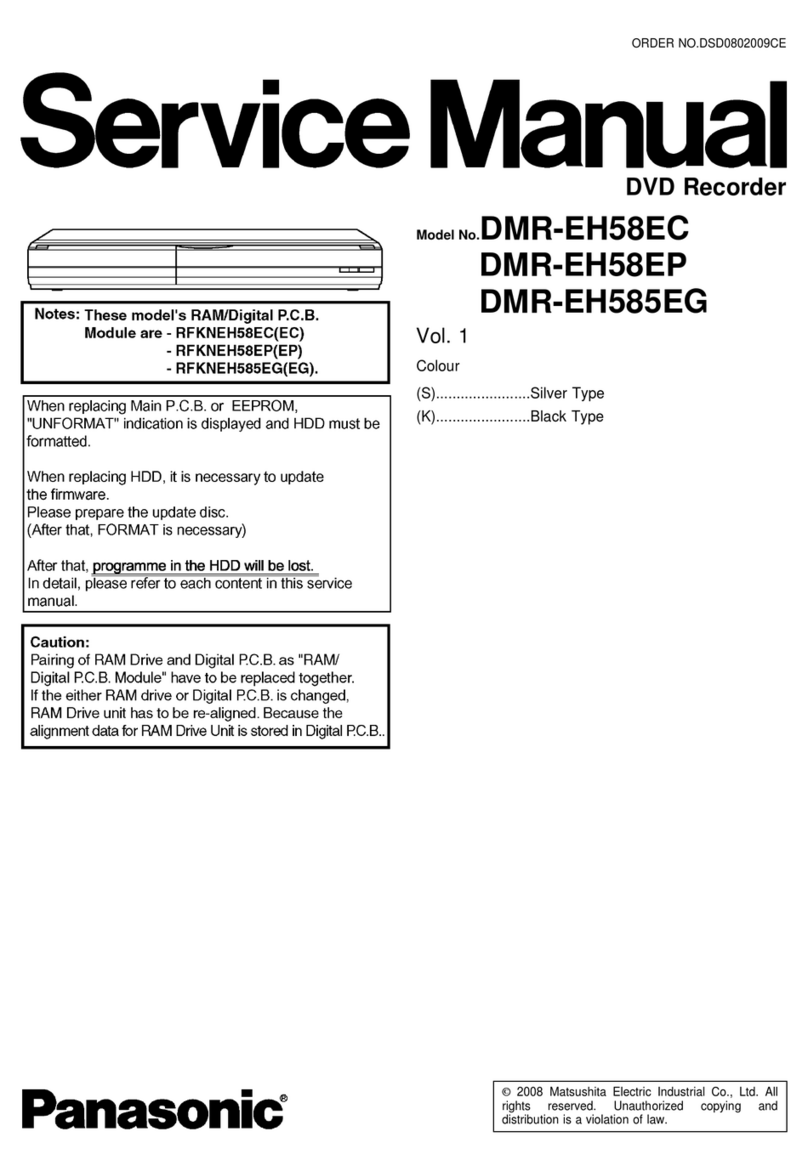 Panasonic DMR-EH58EC User manual