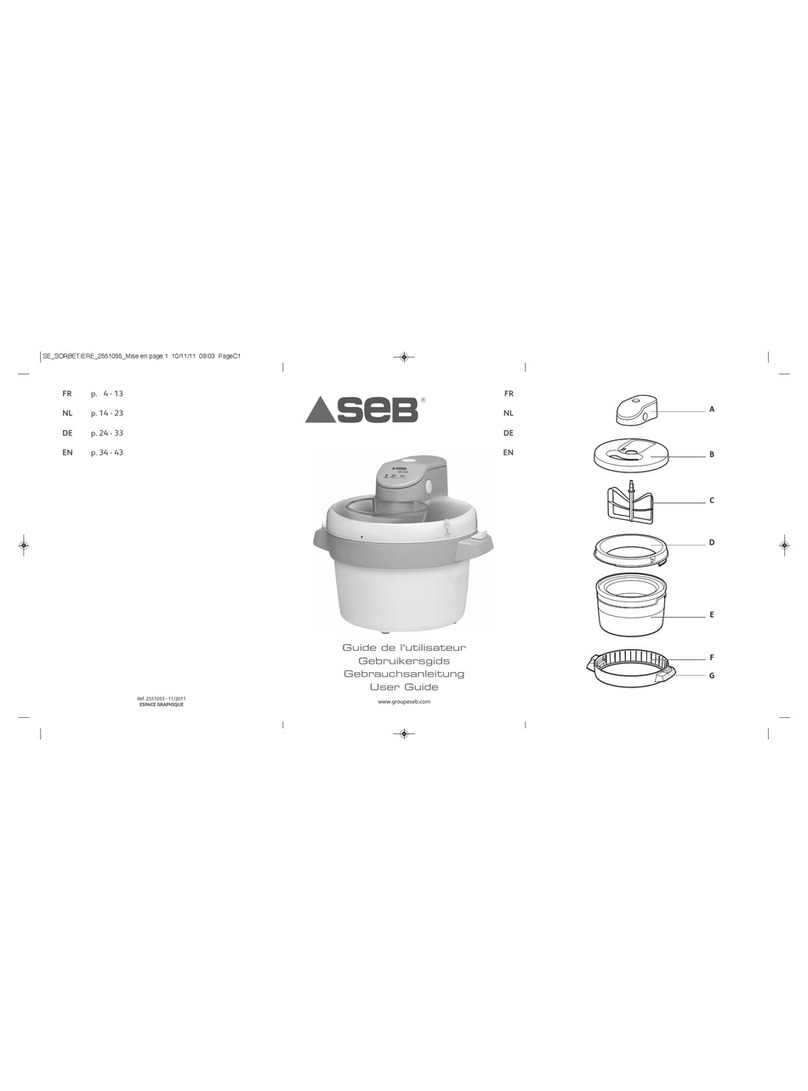 SEB IG5007 User manual