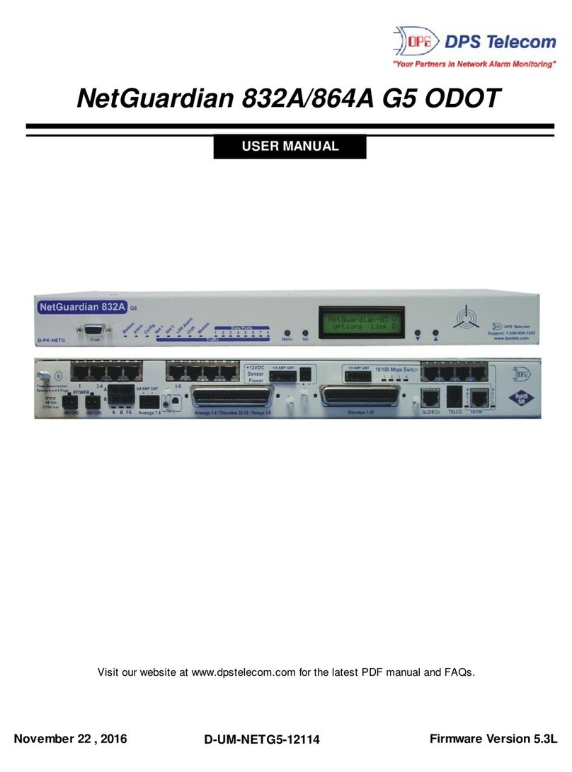 DPS NetGuardian 832A user manual