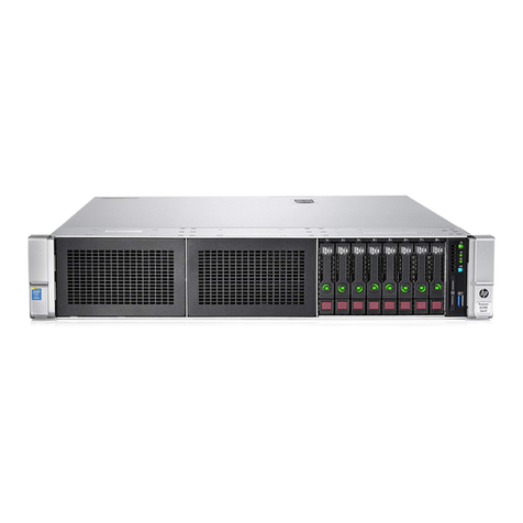 HP ProLiant DL380 Generation9 User instructions