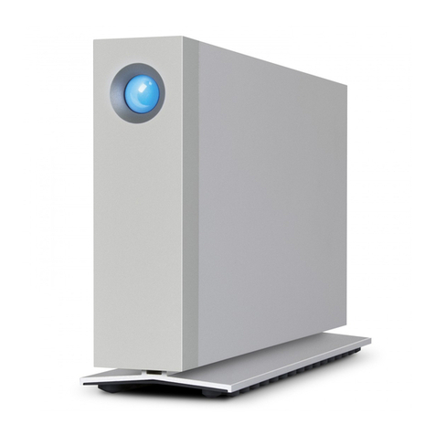 LaCie d2 Thunderbolt 3 User manual