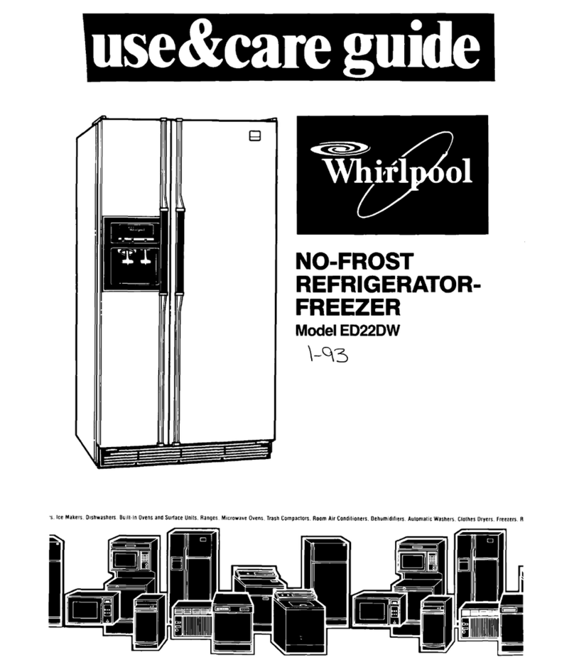 Whirlpool ED22DW Use & care guide
