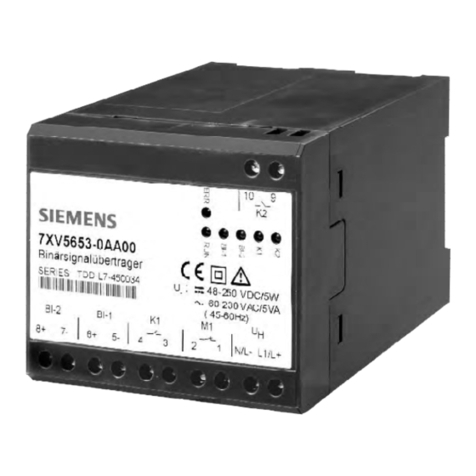Siemens 7XV5653-0BA00 User manual Siemens 7XV5653-0BA00 User manual