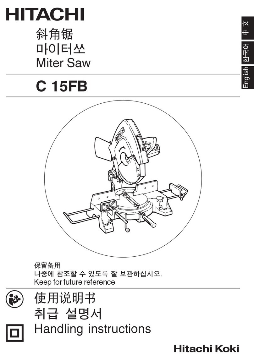 Hitachi C 15FB User manual