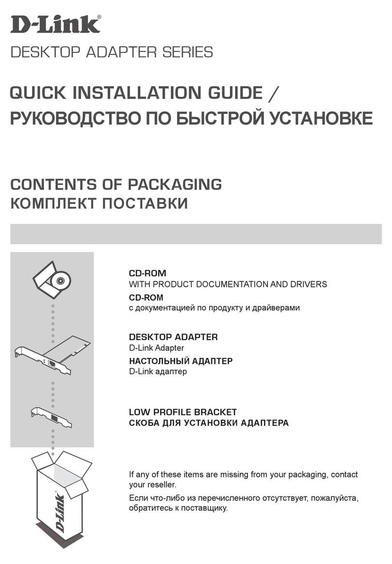D-Link DGE-530T User manual