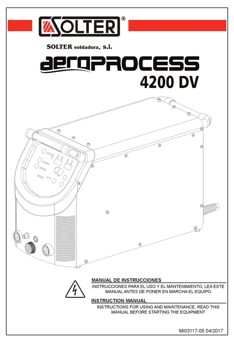 Solter aeroprocess 4200 DV User manual Solter aeroprocess 4200 DV User manual