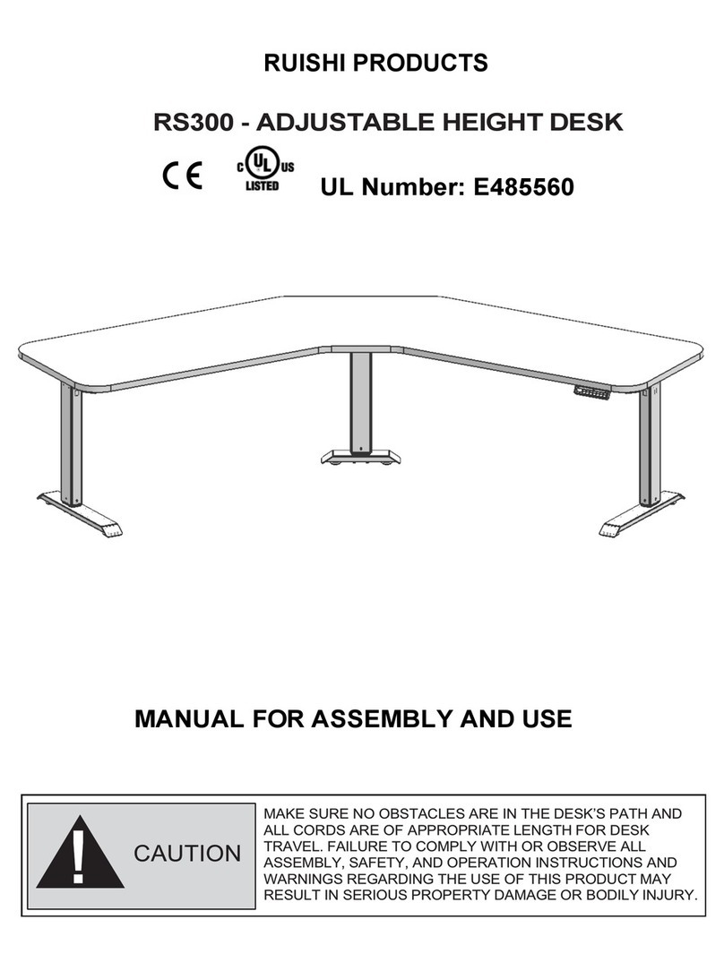 Ruishi Products RS300 Assembly and use manual Ruishi Products RS300 Assembly and use manual