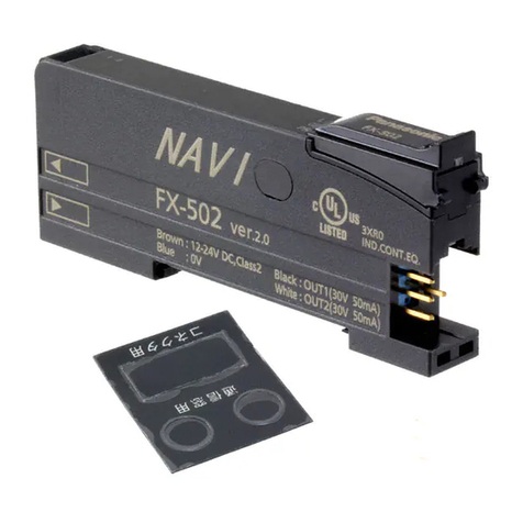 Panasonic FX-502 User manual