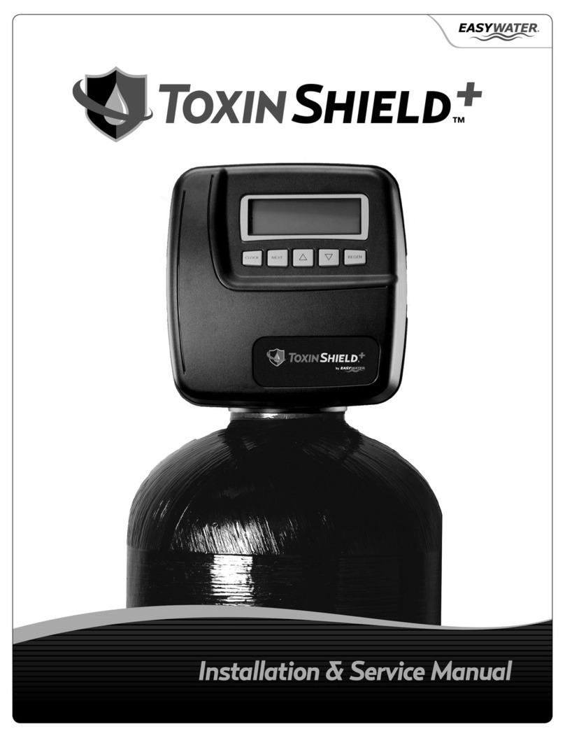 EasyWater Toxin Shield+ TS+1000 Installation & service manual EasyWater Toxin Shield+ TS+1000 Installation & service manual