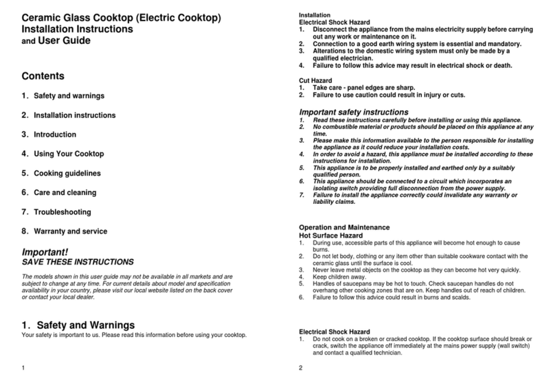 Nebula TESCD32E Installation instructions and user guide