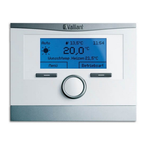 Vaillant multiMATIC VRC 700 User manual
