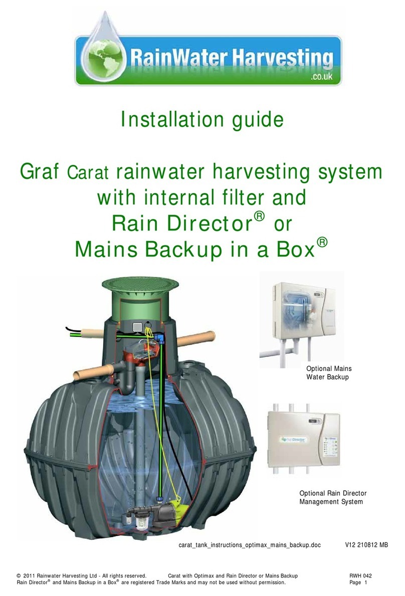 RainWater Mains Backup in a Box installation guide