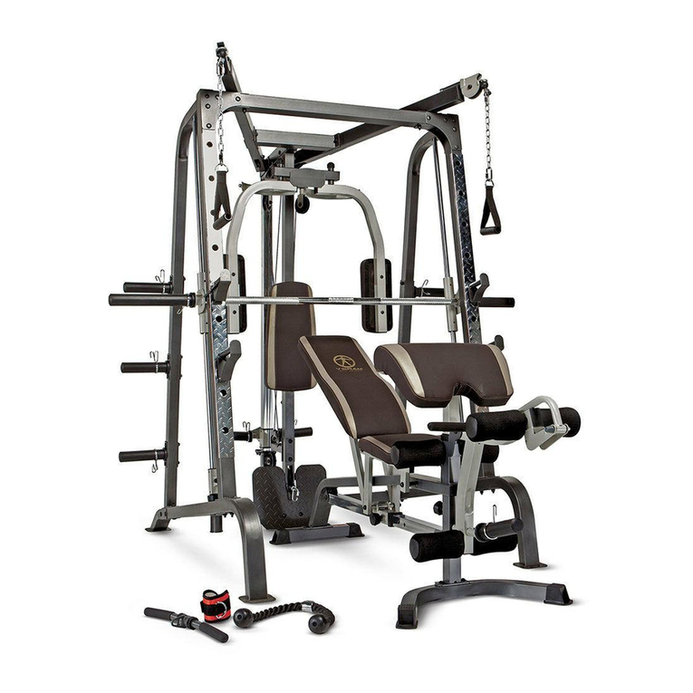 Marcy DIAMOND ELITE Assembly manual