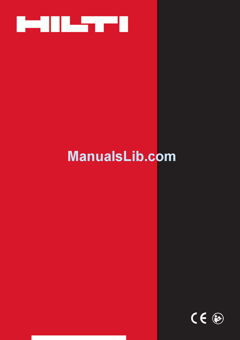 Hilti SID 4-A22 operating instructions