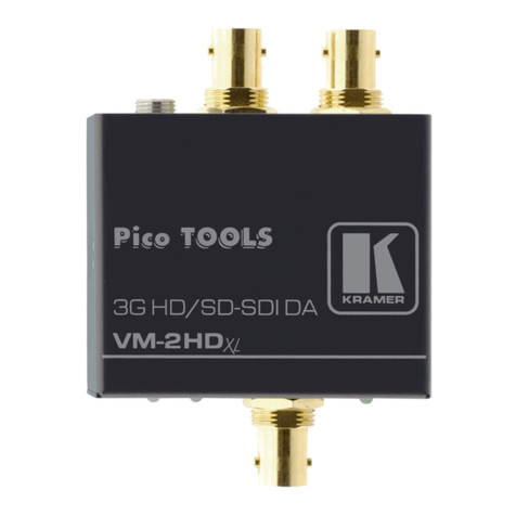 Kramer Pico TOOLS VM-2HDxl user manual