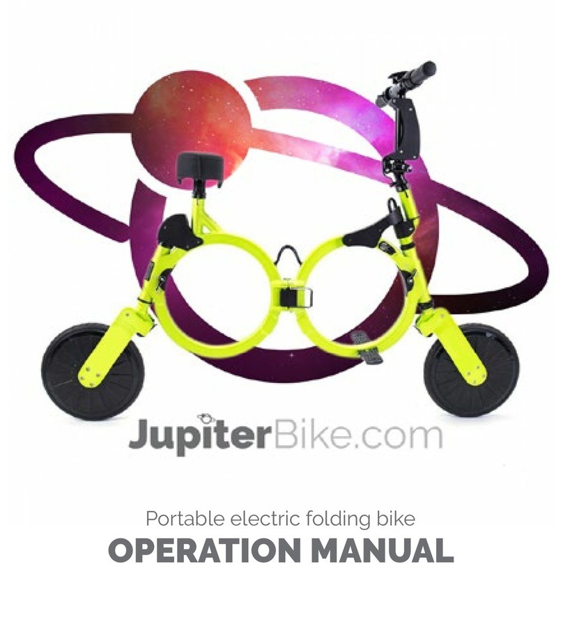 Jupiter Bikes Jupiter Bikes Operation manual