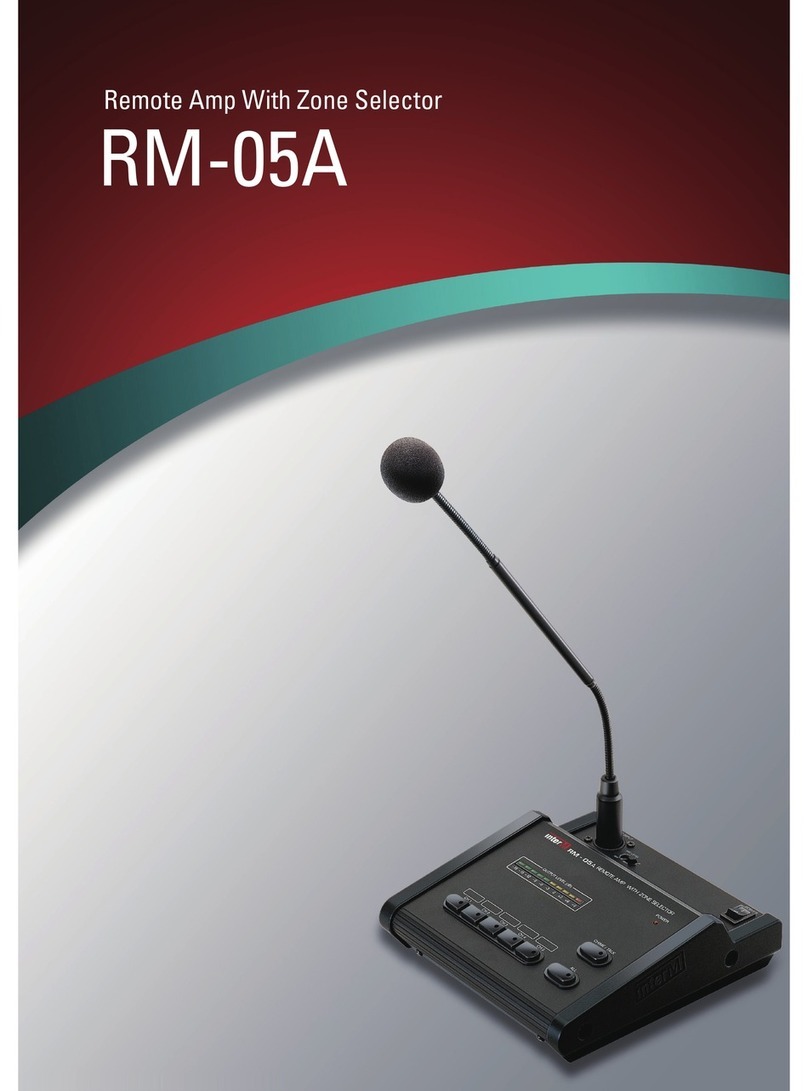 Inter-m RM-05A User manual
