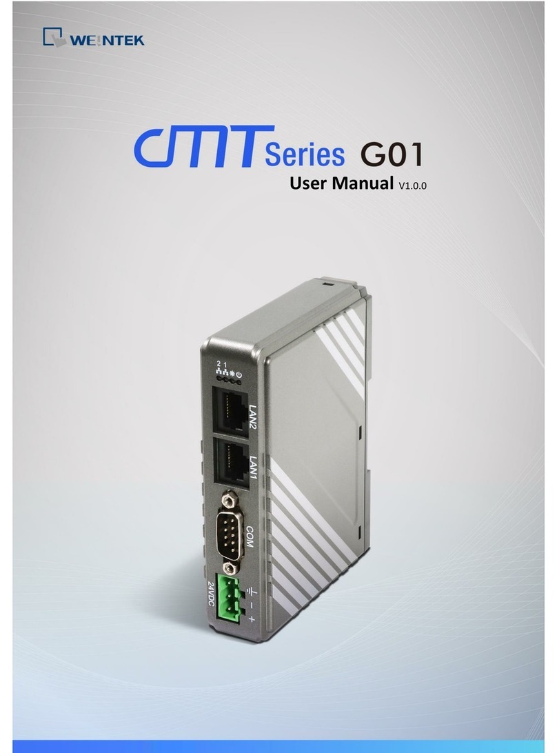 weintek cMT-G01 series user manual