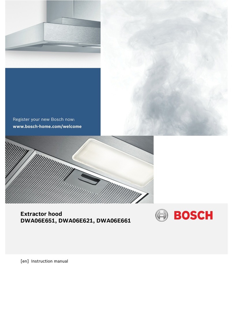 Bosch DWA06E651 User manual