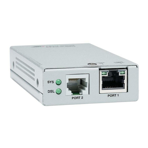 Allied Telesis AT-MMC6005 User manual Allied Telesis AT-MMC6005 User manual
