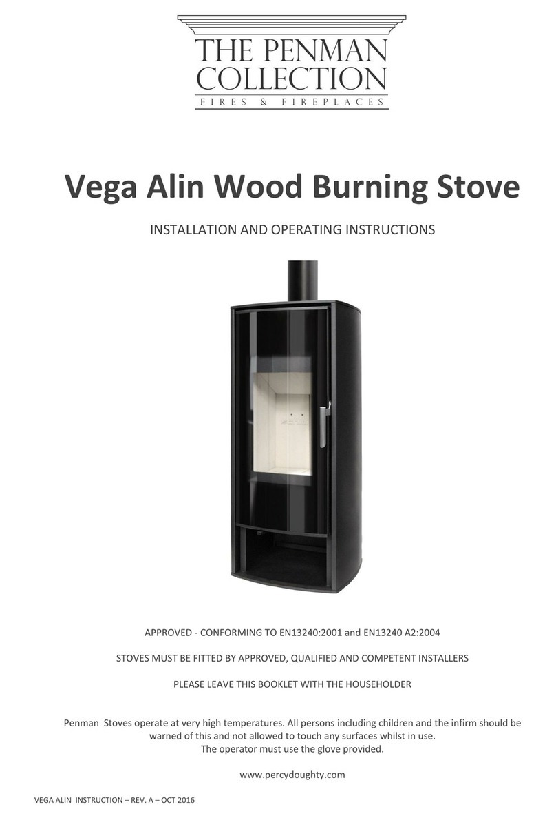 Penman Collection Vega Alin Installation and operating instructions Penman Collection Vega Alin Installation and operating instructions
