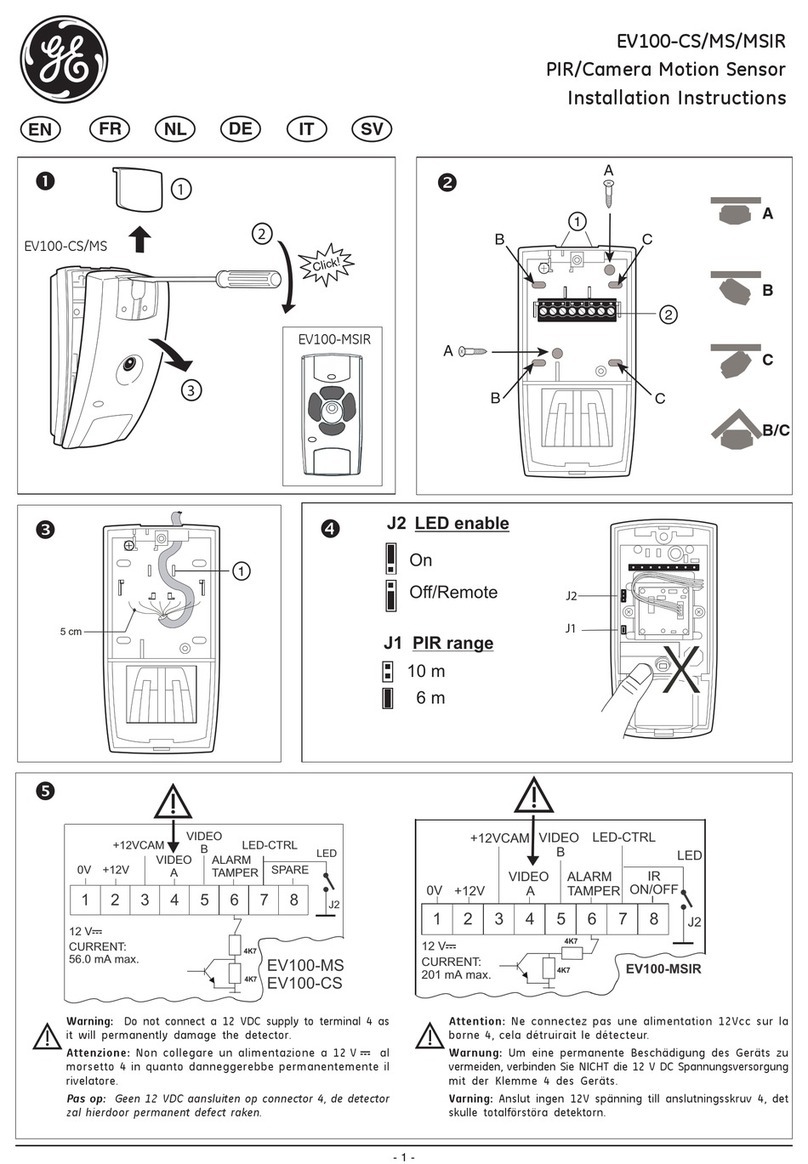 GE EV100-CS installation instructions GE EV100-CS installation instructions