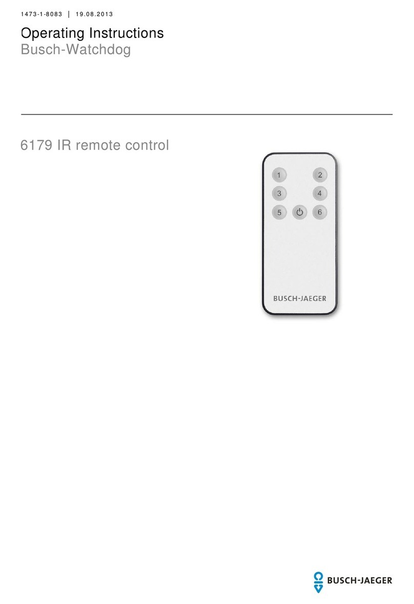 Busch-Jaeger 6179 User manual